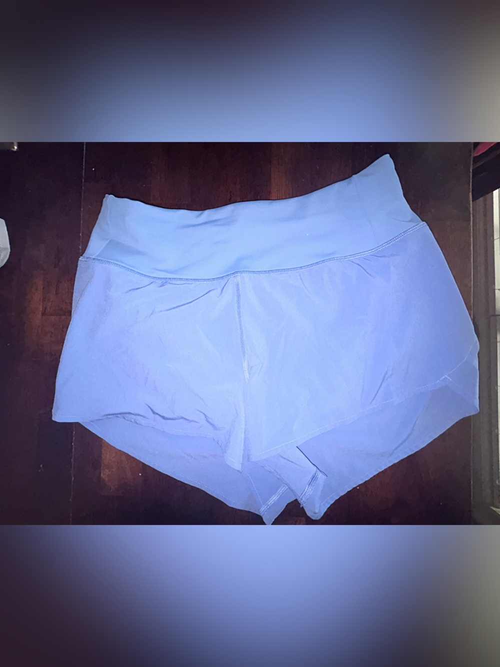 lululemon athletica Light Blue Athletic Shorts